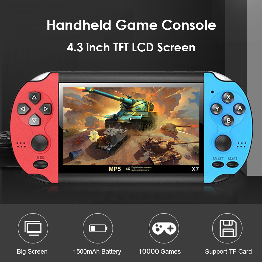 Gaming Console Old School - Permainan Portabel Genggam Retro Video Game