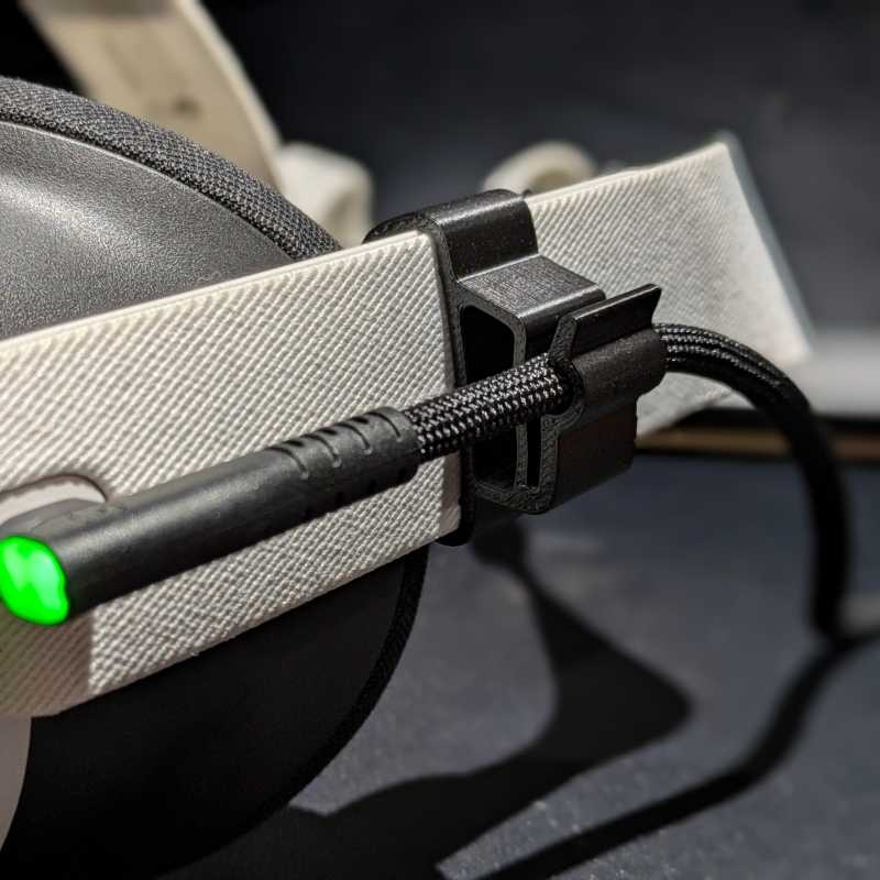 Gaming Headset Wired - Klip Manajemen Kabel VR untuk Pengatur