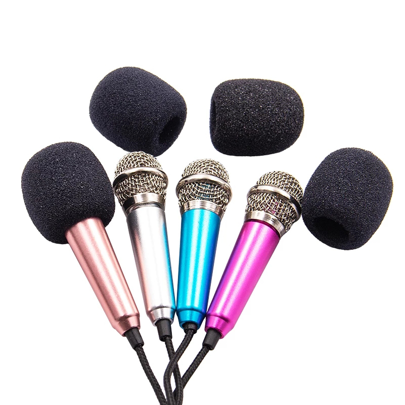 Pc Gaming Handheld Console - Mikrofon Mini Stereo Studio 3.5mm portabel,
