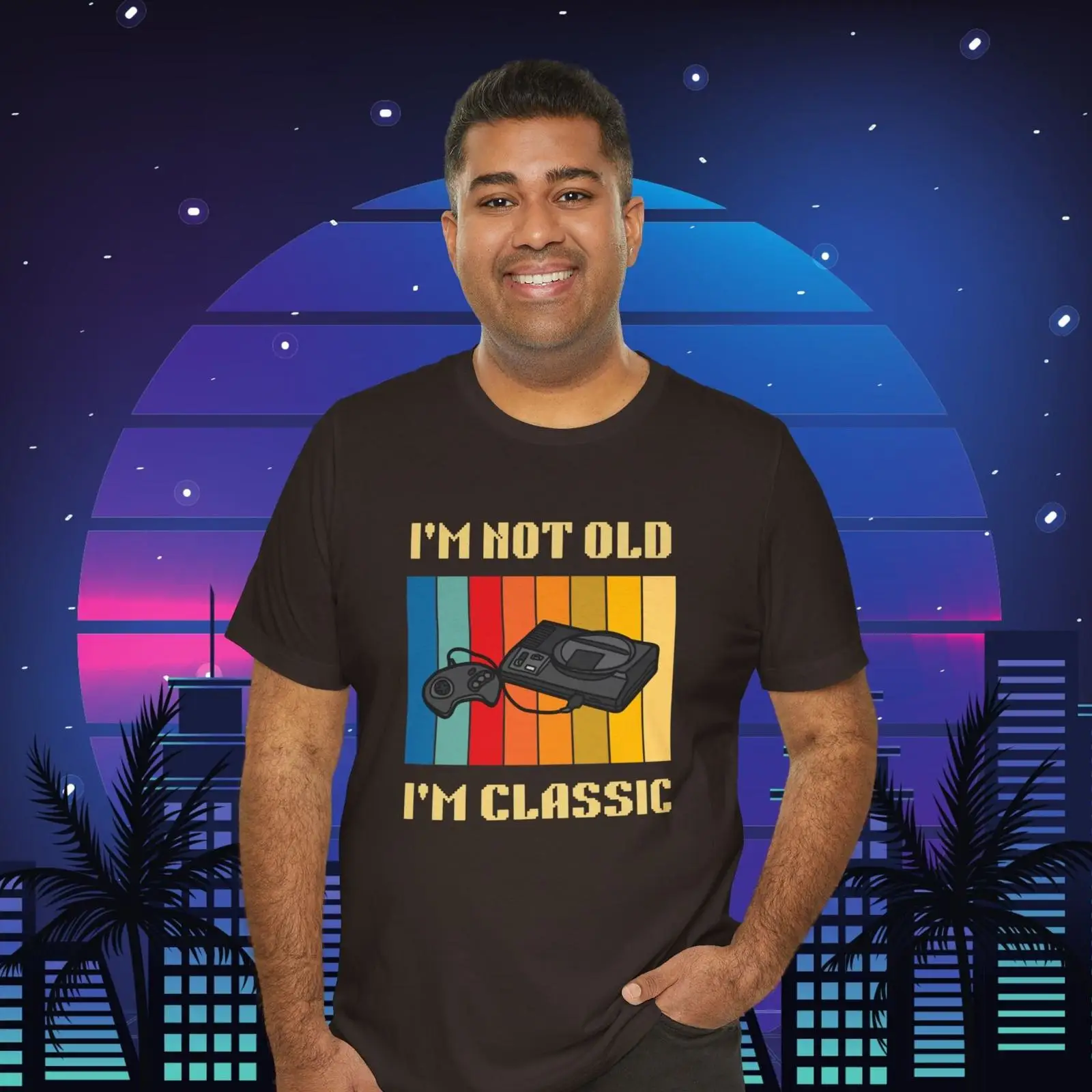 Gaming Console Old School - Kaos Gamer Retro Klasik I'm Not