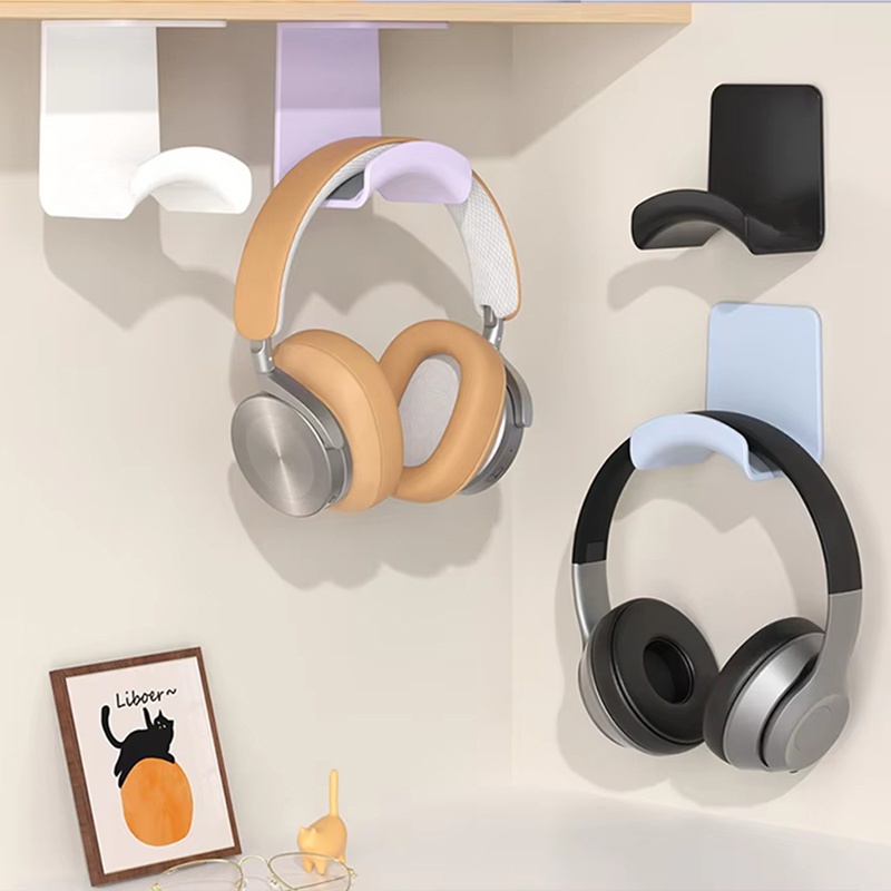 Headset Gaming Console - 2 Buah Penyangga Headphone Plastik Universal