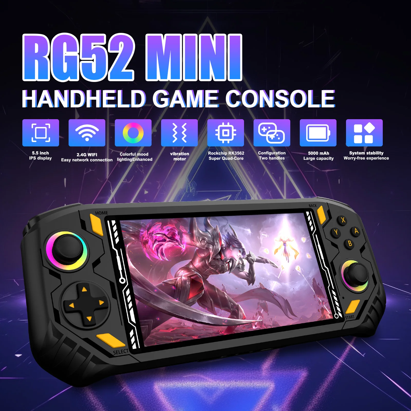 Zotac Gaming Console - Konsol Game Genggam AISLPC RG52 MINI
