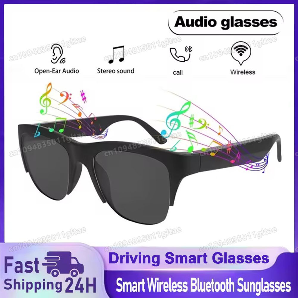 Headset Gaming Console - Kacamata Pintar Bluetooth V5.3, Kacamata Olahraga