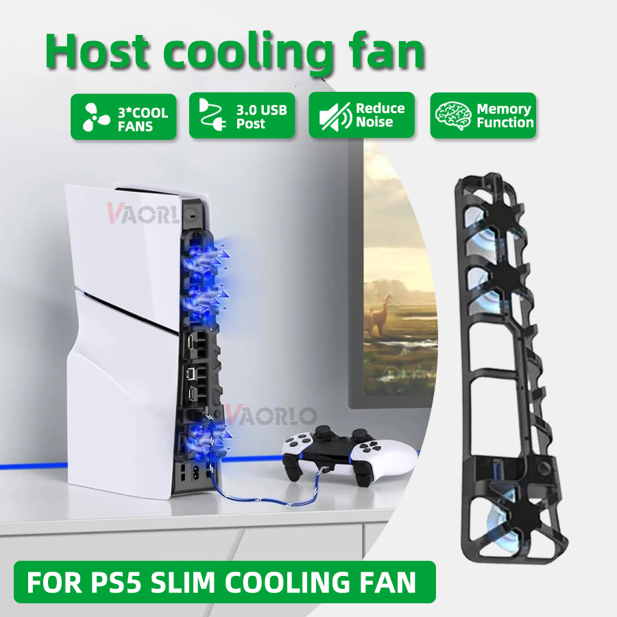 Console Cooling Fan - Kipas pendingin dengan 3 pengaturan kecepatan
