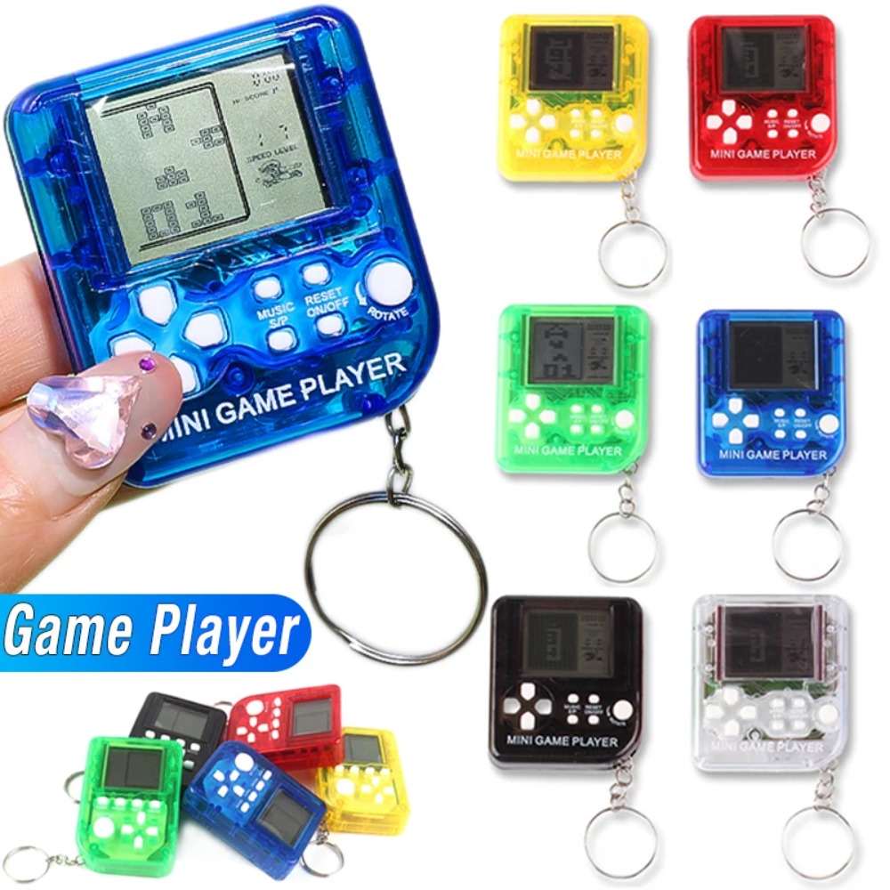 Gaming Console Keychain - Pemain Game Genggam Mini Portabel Permainan