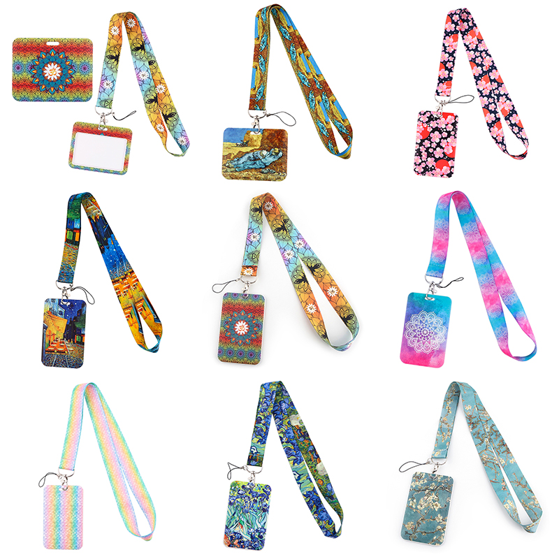 Gaming Card Holder - Tempat Kredensial Yoga Sakura Tali Daisy