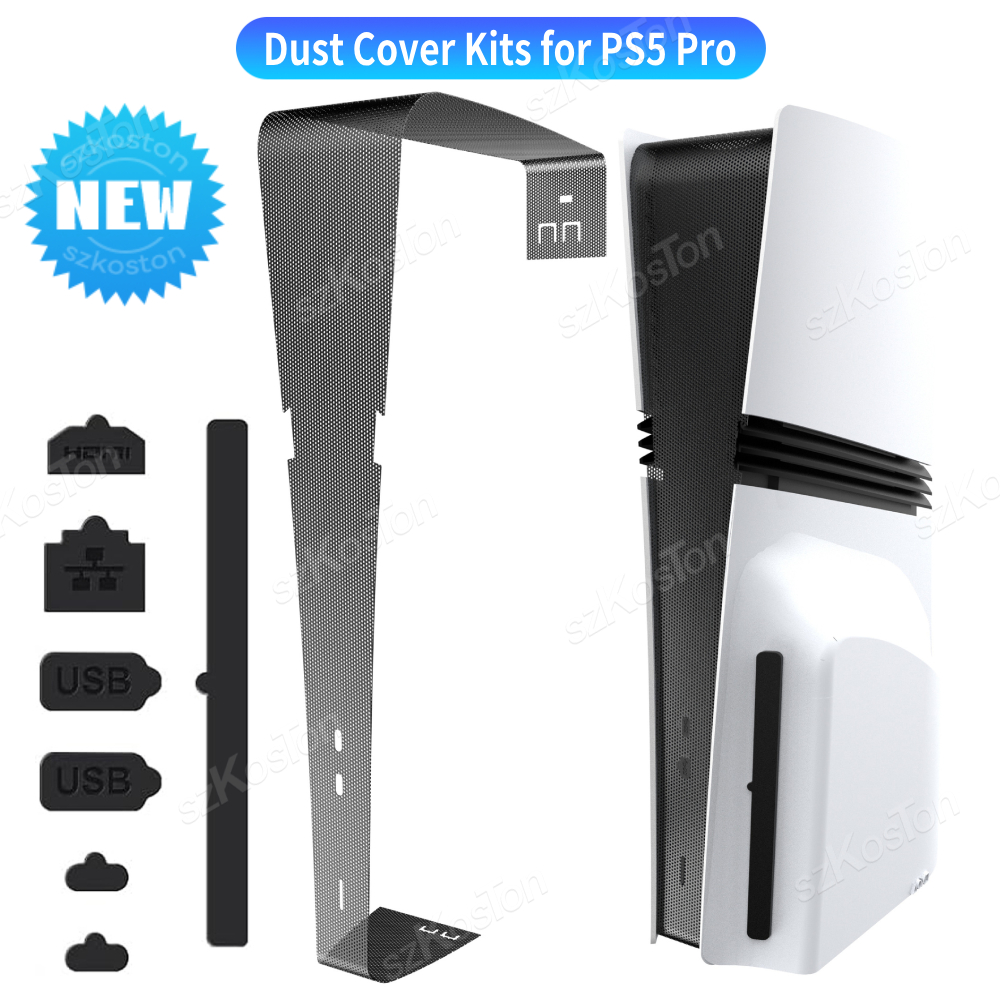 Console Cooling Fan - Kit pelindung debu untuk Game PS5
