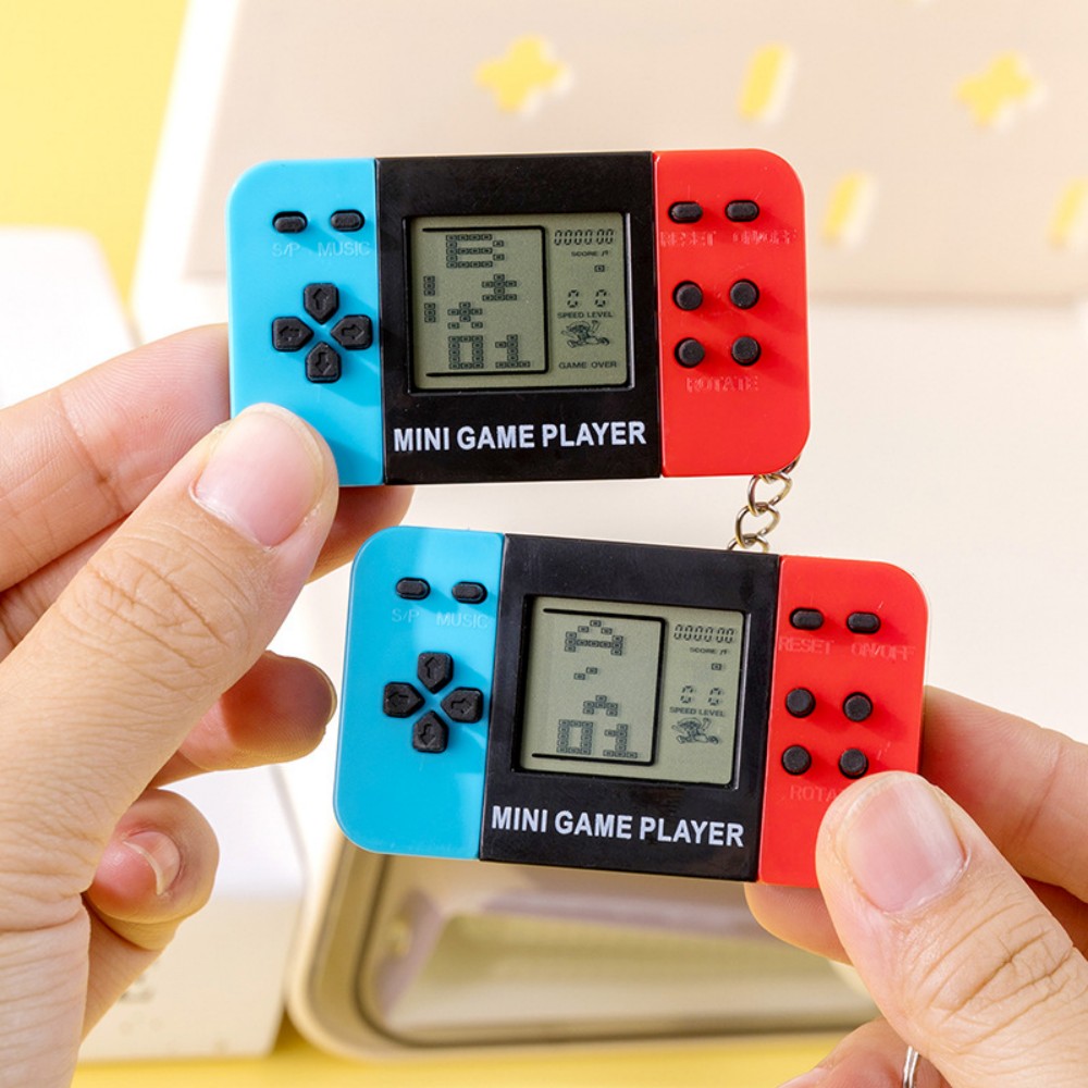 Gaming Console Keychain - Gantungan Kunci Konsol Game Genggam Tetris