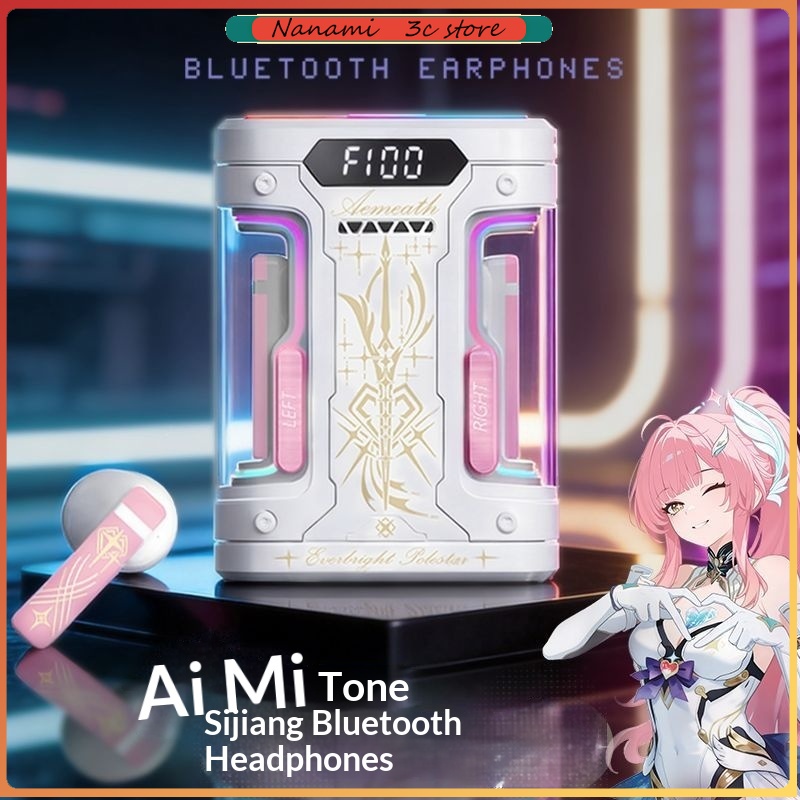 Headset Gaming Console - Earphone Bluetooth Anime Elysia TWS Headphone