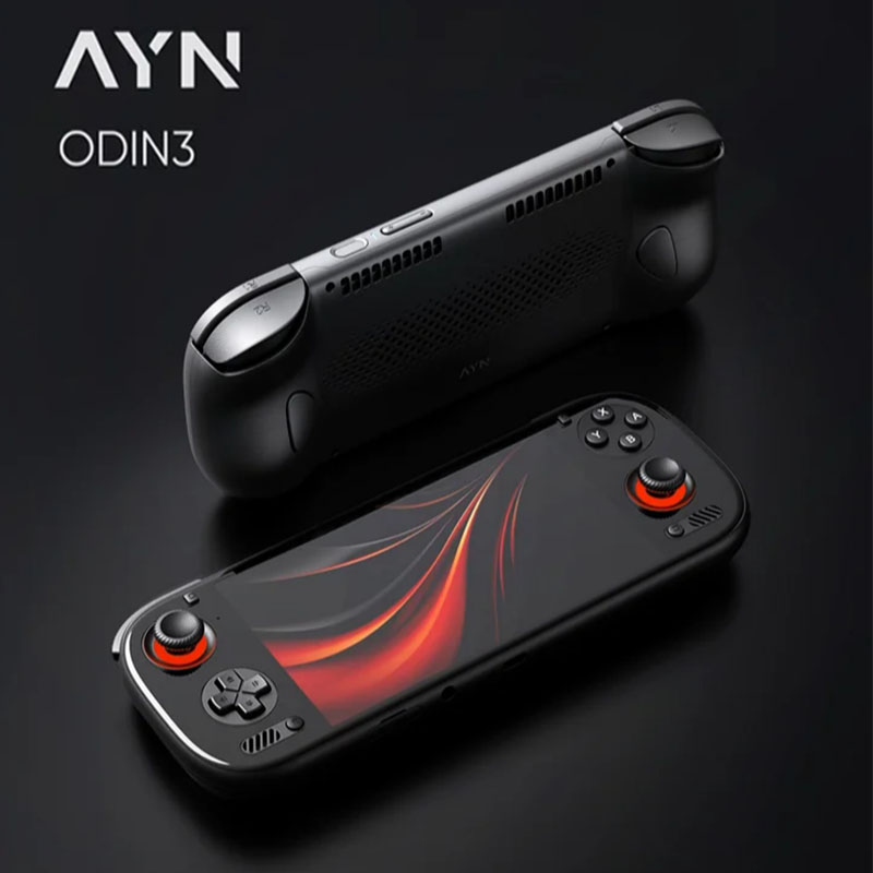 Gaming Console Old School - AYN ODIN3 6''IPS Layar 4K Ultra
