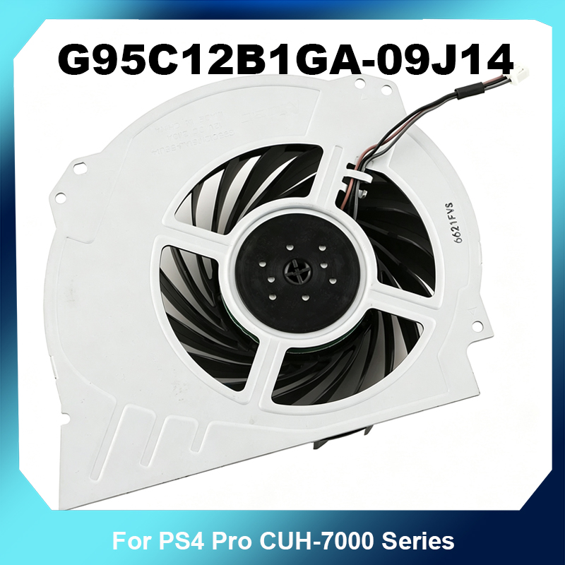 Console Cooling Fan - G95C12B1GA-09J14 Pengganti Kipas Pendingin Internal 4Pin