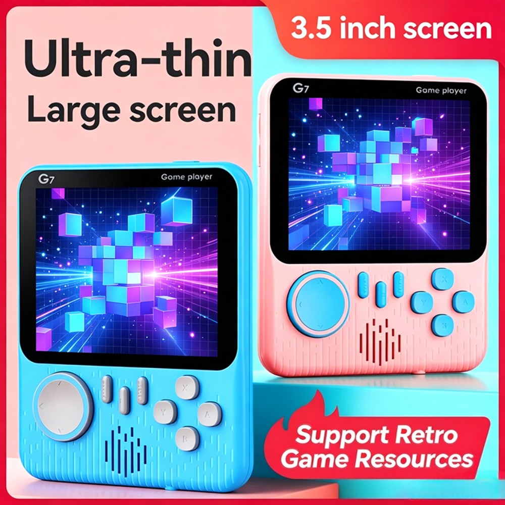 Gaming Console For Kids - Konsol Game Genggam Retro Portabel G7