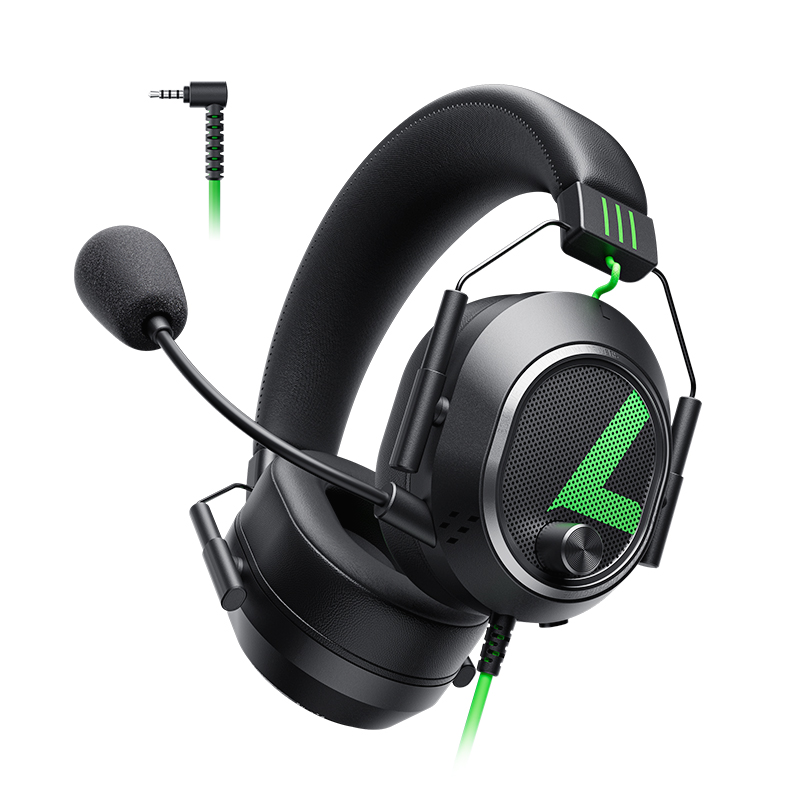 Gaming Headset Wired - PLEXTONE G810 Headphone Gamer Komputer Laris