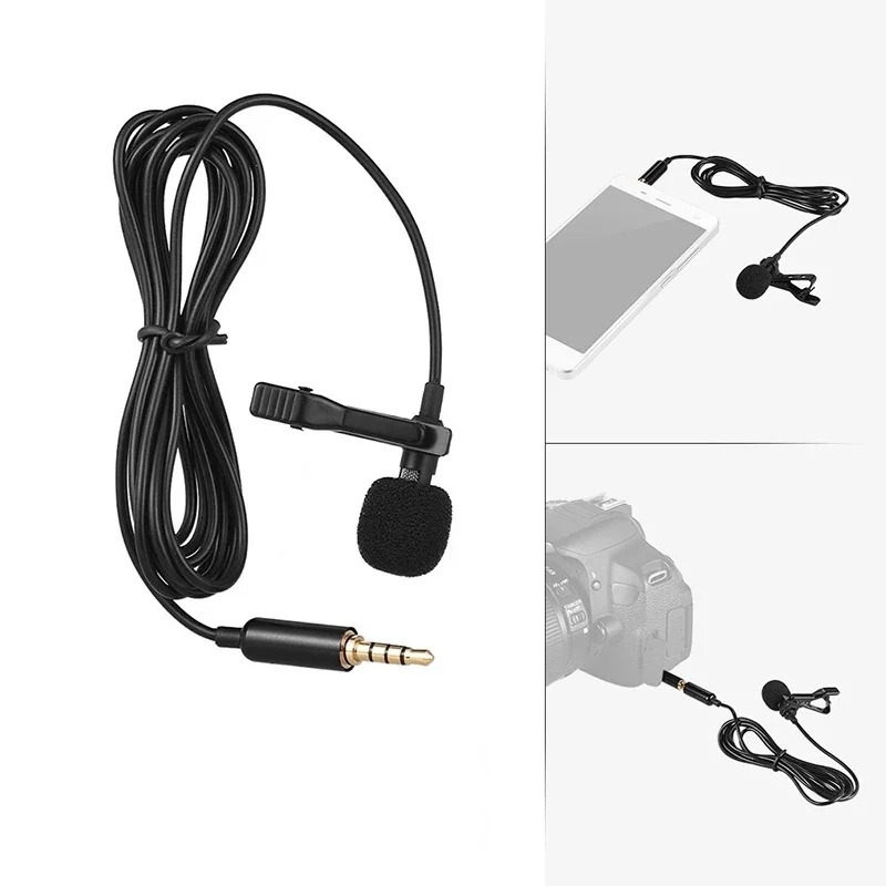 1-4pcs Mikrofon Lavalier Mini  - Pc Gaming Handheld Console ulasan dan harga
