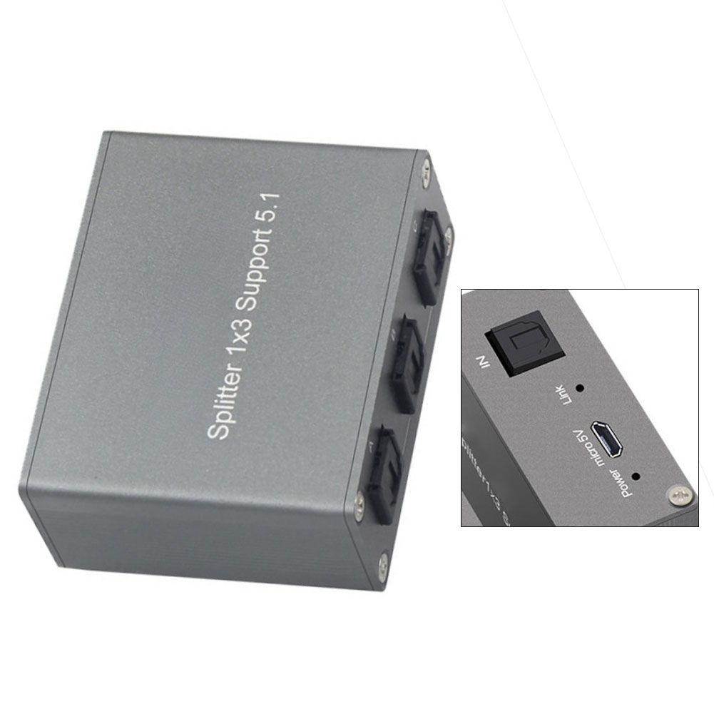 1 Buah Pemisah Audio Digital 1 - Gaming Console For Tv Xbox ulasan dan harga
