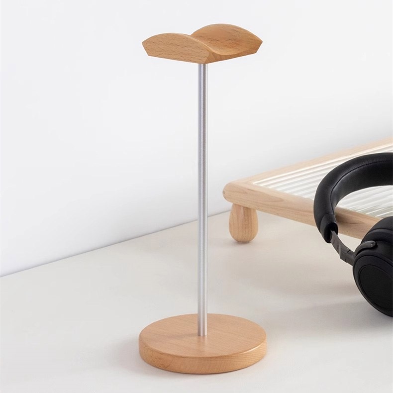 Penyangga Headphone Kayu Walnu - Headset Gaming Console ulasan dan harga