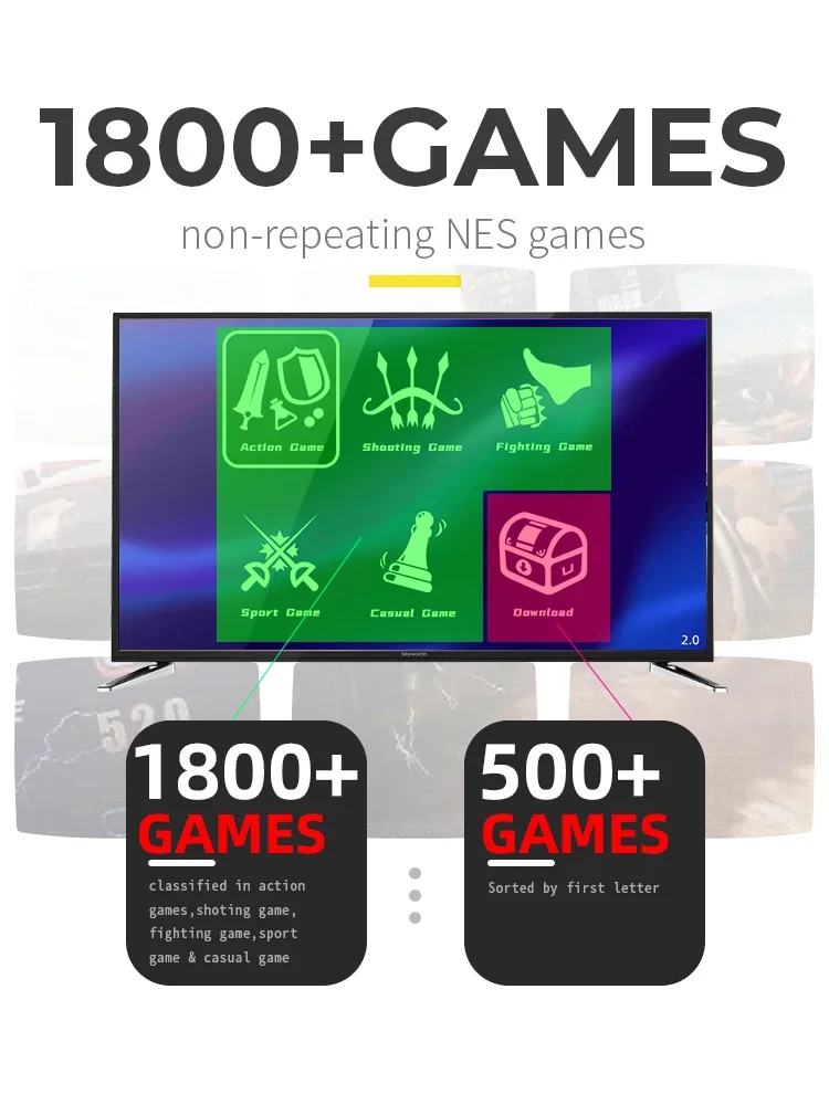 DATA FROG Stik Game Nirkabel P - Gaming Console Old School ulasan dan harga
