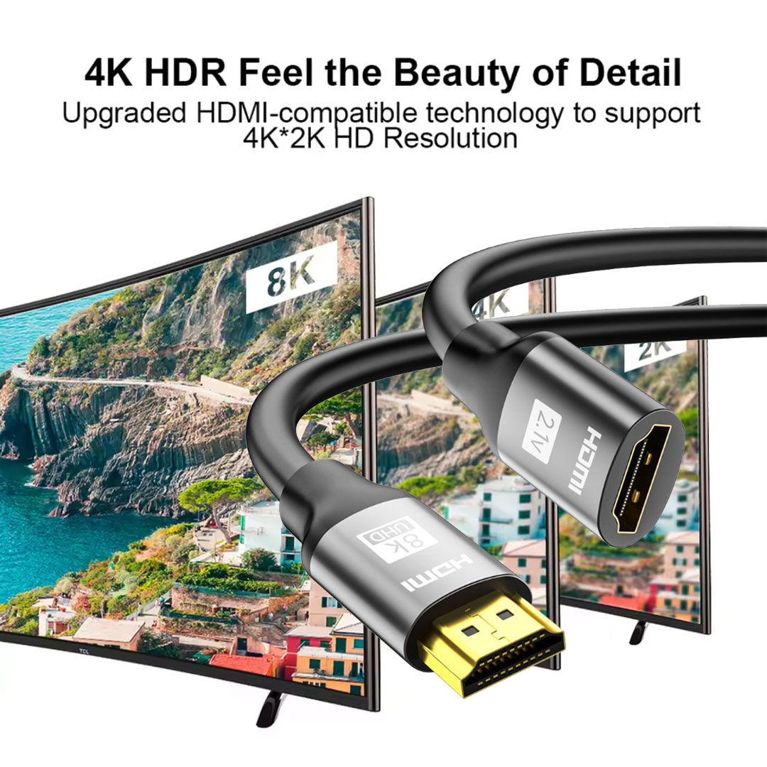 Kabel Ekstensi 8K 60Hz 4K @ 12 - Hdmi Cable 2.1 ulasan dan harga