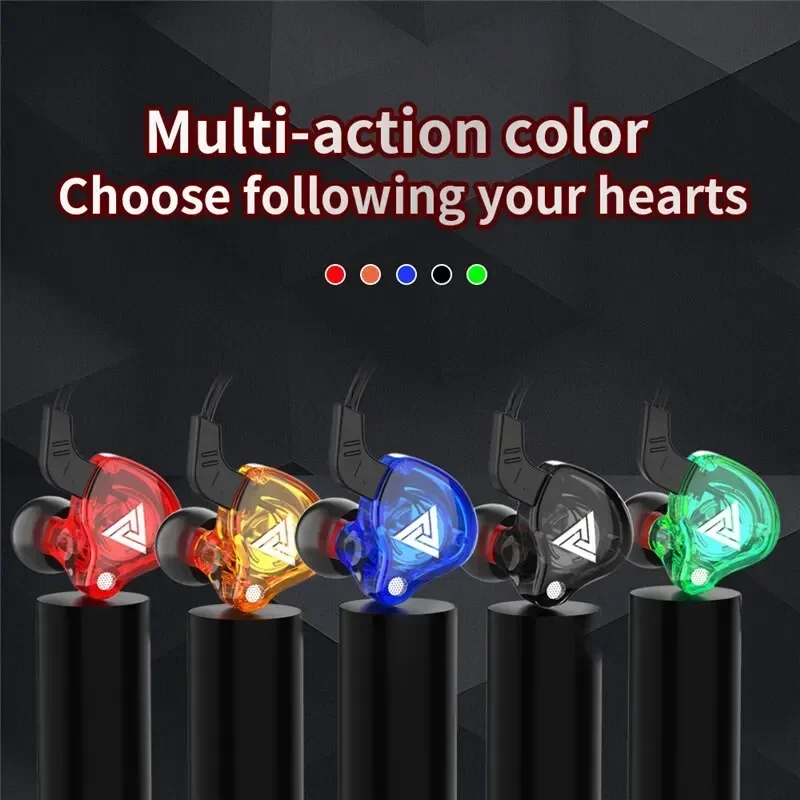 QKZ AK6 Earphone balap berkabe - Gaming Headset Wired ulasan dan harga