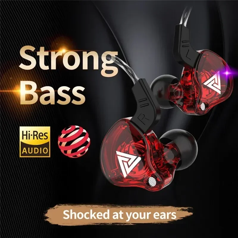 QKZ AK6 Earphone balap berkabe - Gaming Headset Wired ulasan dan harga