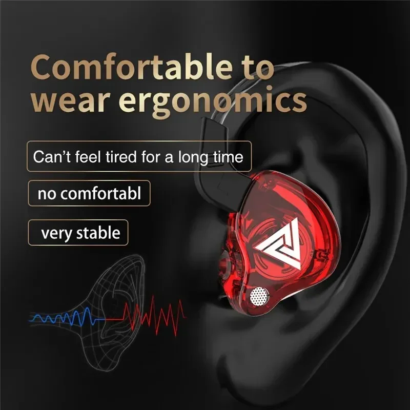 QKZ AK6 Earphone balap berkabe - Gaming Headset Wired ulasan dan harga