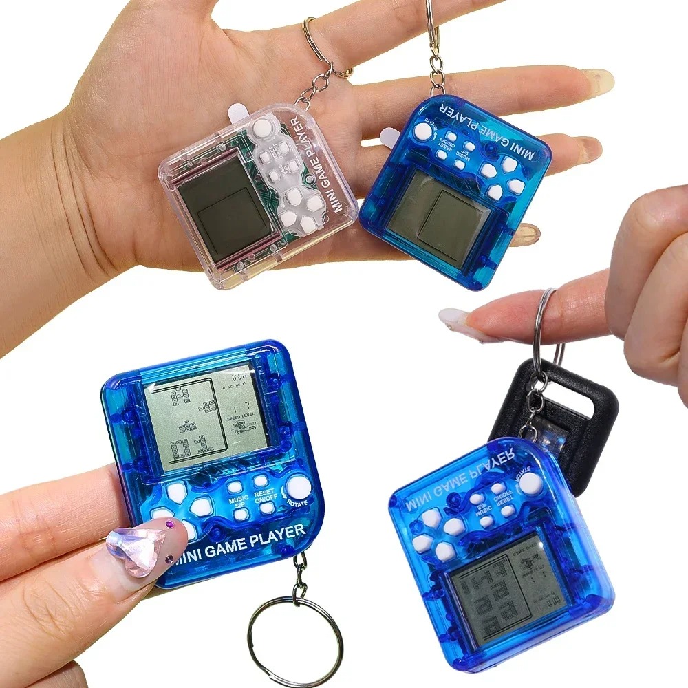 Pemain Game Genggam Mini Porta - Gaming Console Keychain ulasan dan harga