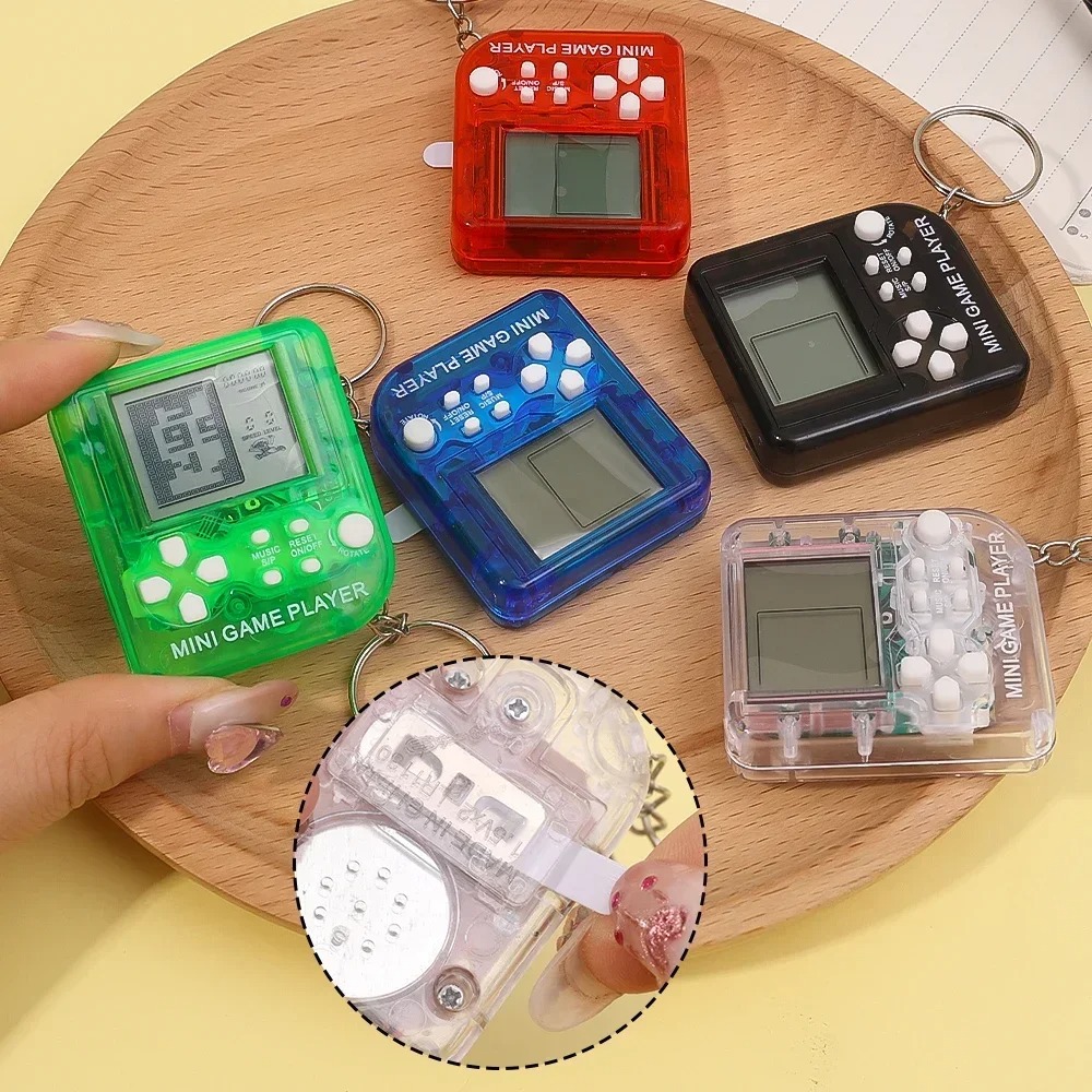 Pemain Game Genggam Mini Porta - Gaming Console Keychain ulasan dan harga