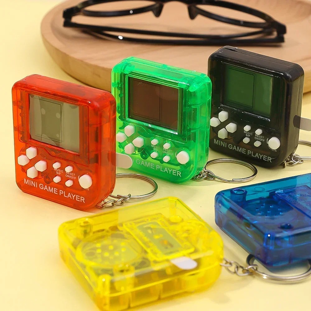 Pemain Game Genggam Mini Porta - Gaming Console Keychain ulasan dan harga