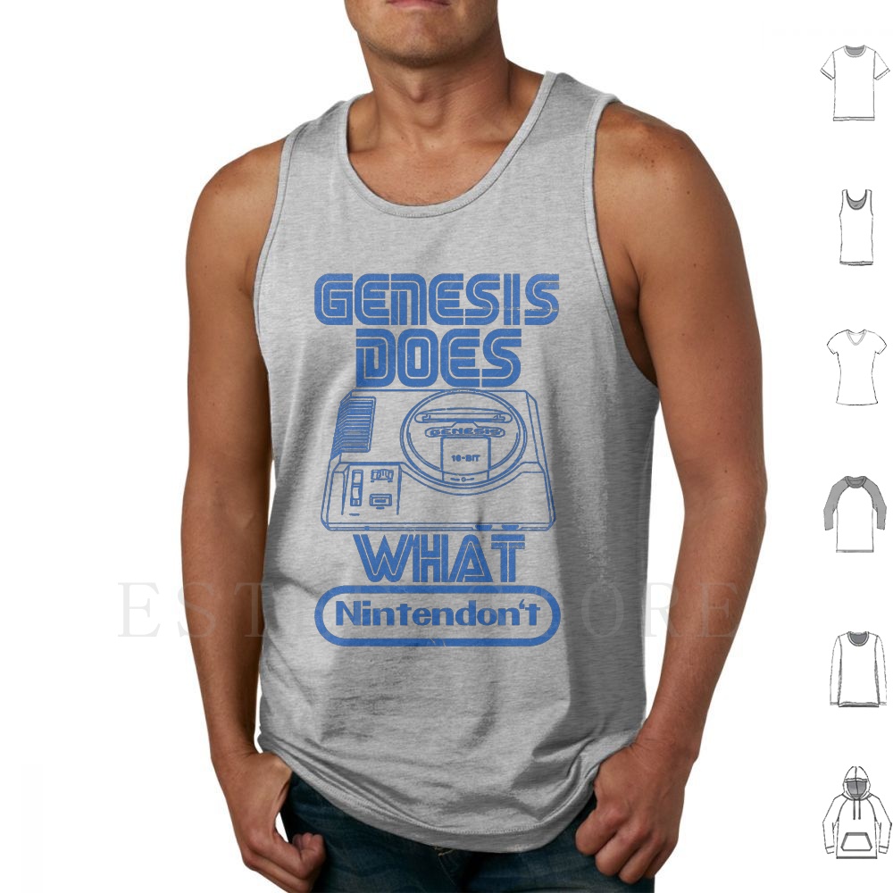 Rompi Tank Top The Console War - Gaming Console Old School ulasan dan harga