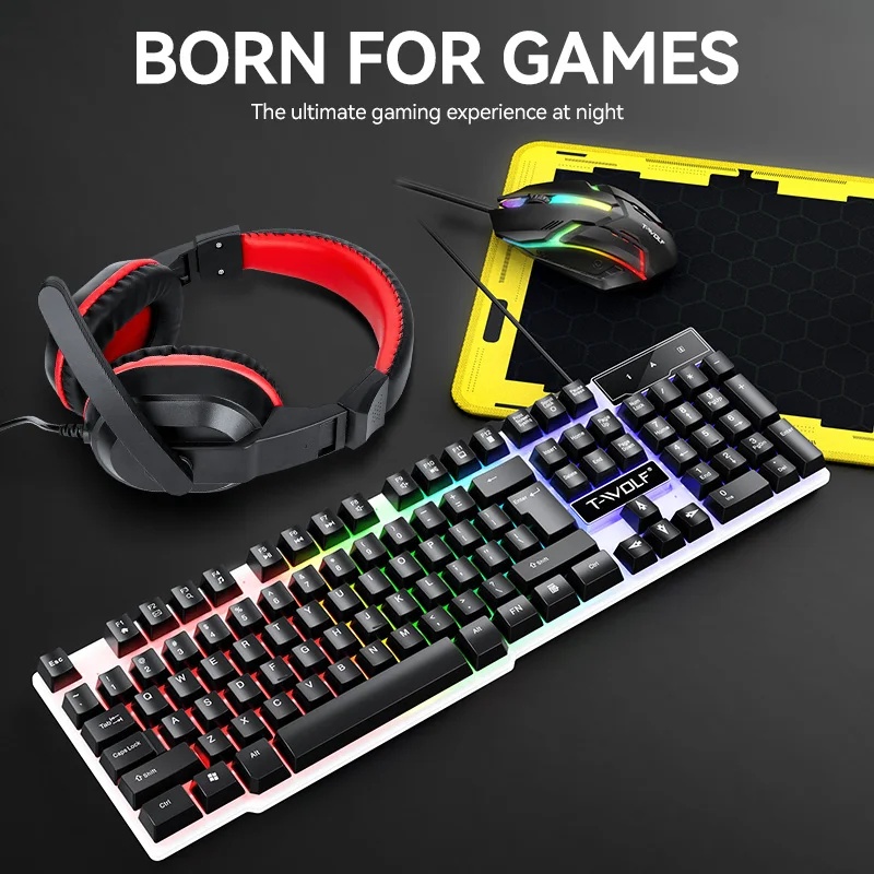 Kombo Headset Gaming Keyboard  - Gaming Headset Wired ulasan dan harga
