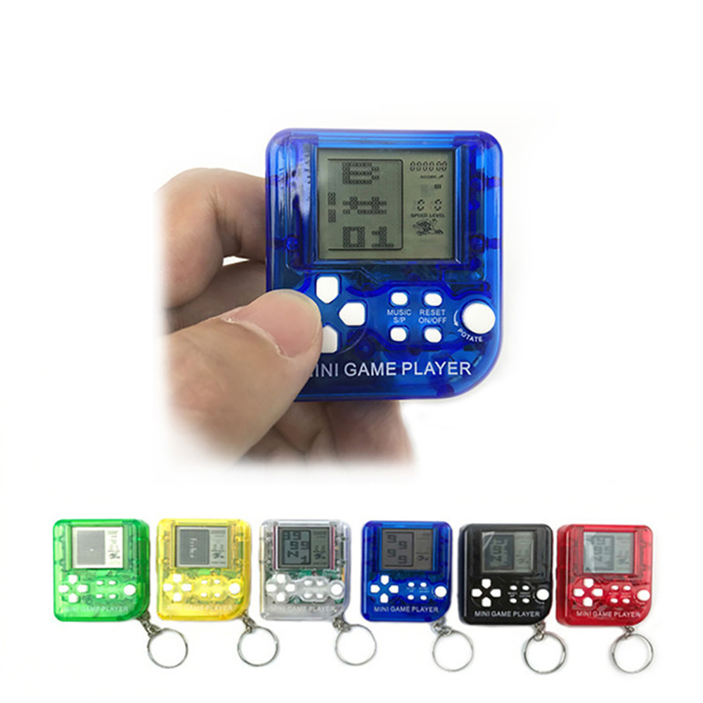 Konsol Game Genggam Mini Gantu - Gaming Console Keychain ulasan dan harga