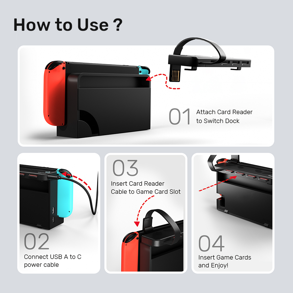 G1002D Pembaca Kartu Game Port - Gaming Card Holder ulasan dan harga