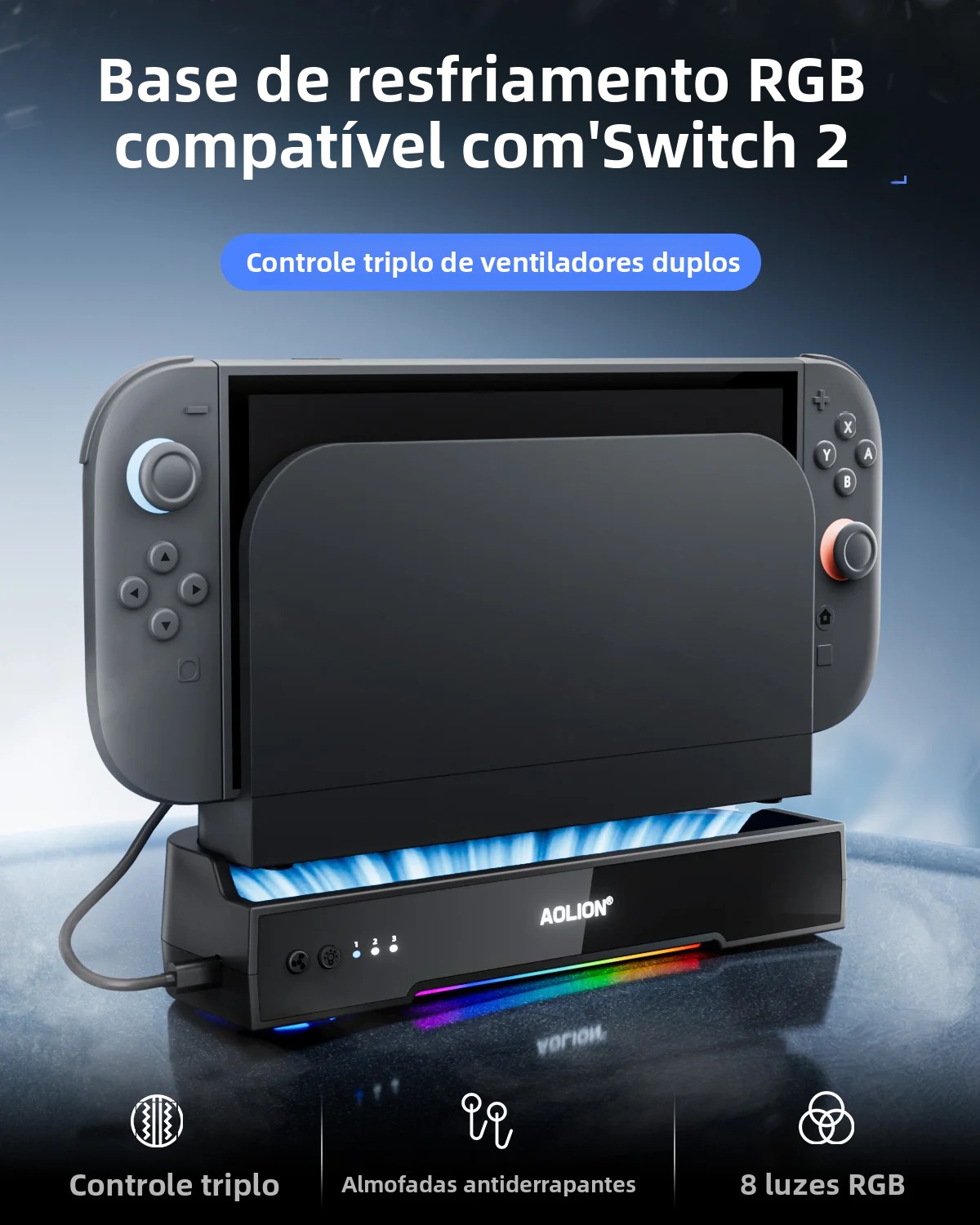 AOLION untuk Switch2 Host Basi - Console Cooling Fan ulasan dan harga