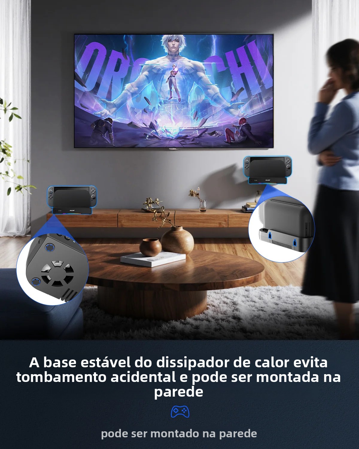 AOLION untuk Switch2 Host Basi - Console Cooling Fan ulasan dan harga