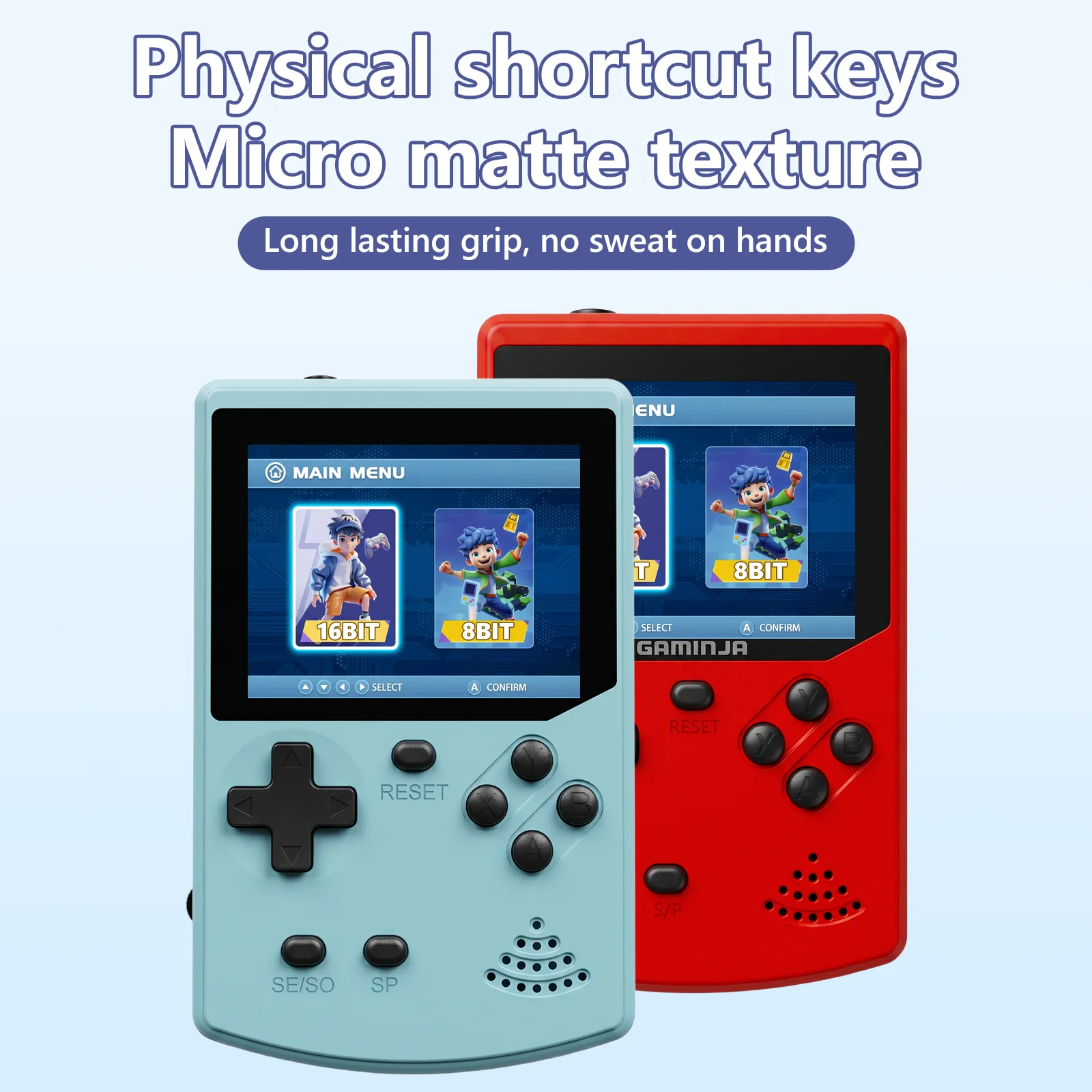 Konsol Game Genggam GAMINJA 30 - Gaming Console For Kids ulasan dan harga