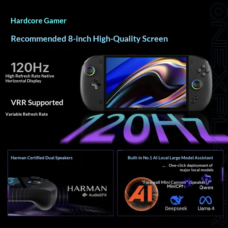 OneXPlayer APEX Air Perangkat  - Zotac Gaming Console ulasan dan harga
