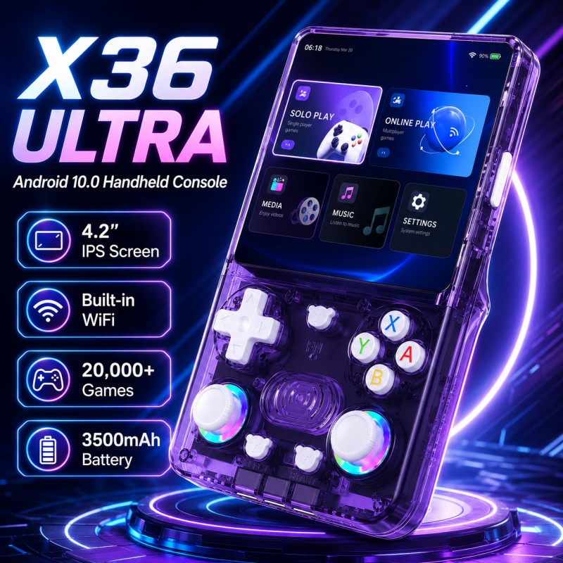 Konsol Game Genggam X36 Ultra  - Gaming Console Online ulasan dan harga