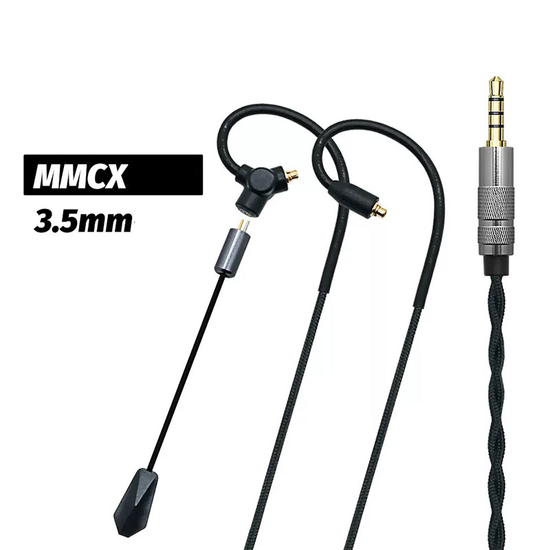 Kabel Earphone Gaming 0.78 QDC - Headset Gaming Console ulasan dan harga