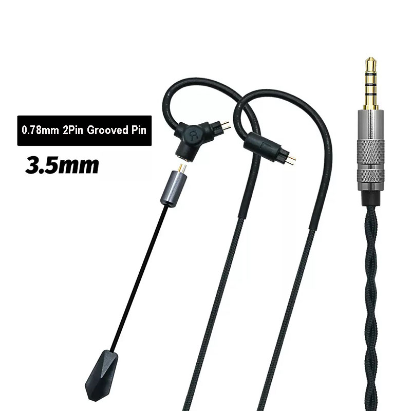 Kabel Earphone Gaming 0.78 QDC - Headset Gaming Console ulasan dan harga